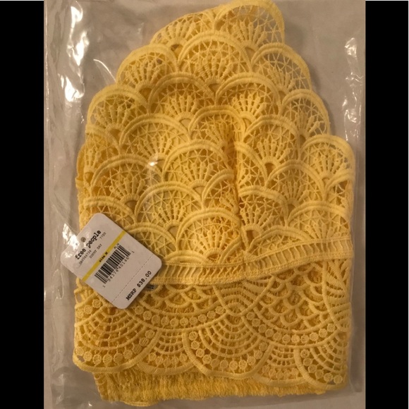 ☀️NWT FREE PEOPLE Sunrise to Sunset Bra In Sunny Day - Picture 9 of 9